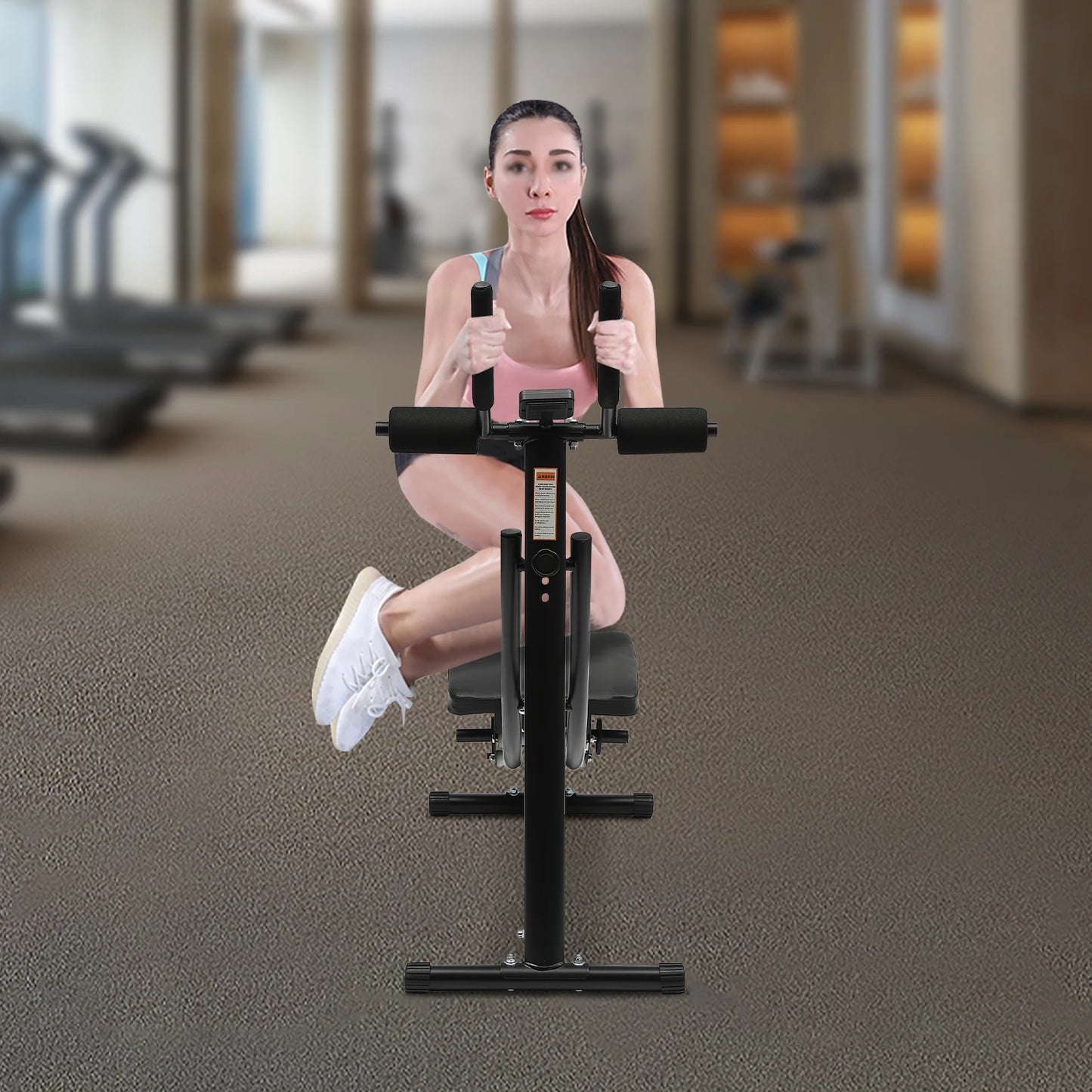 Hign-Concerned Ab Exercise Machine WT-089B Silent Rollers