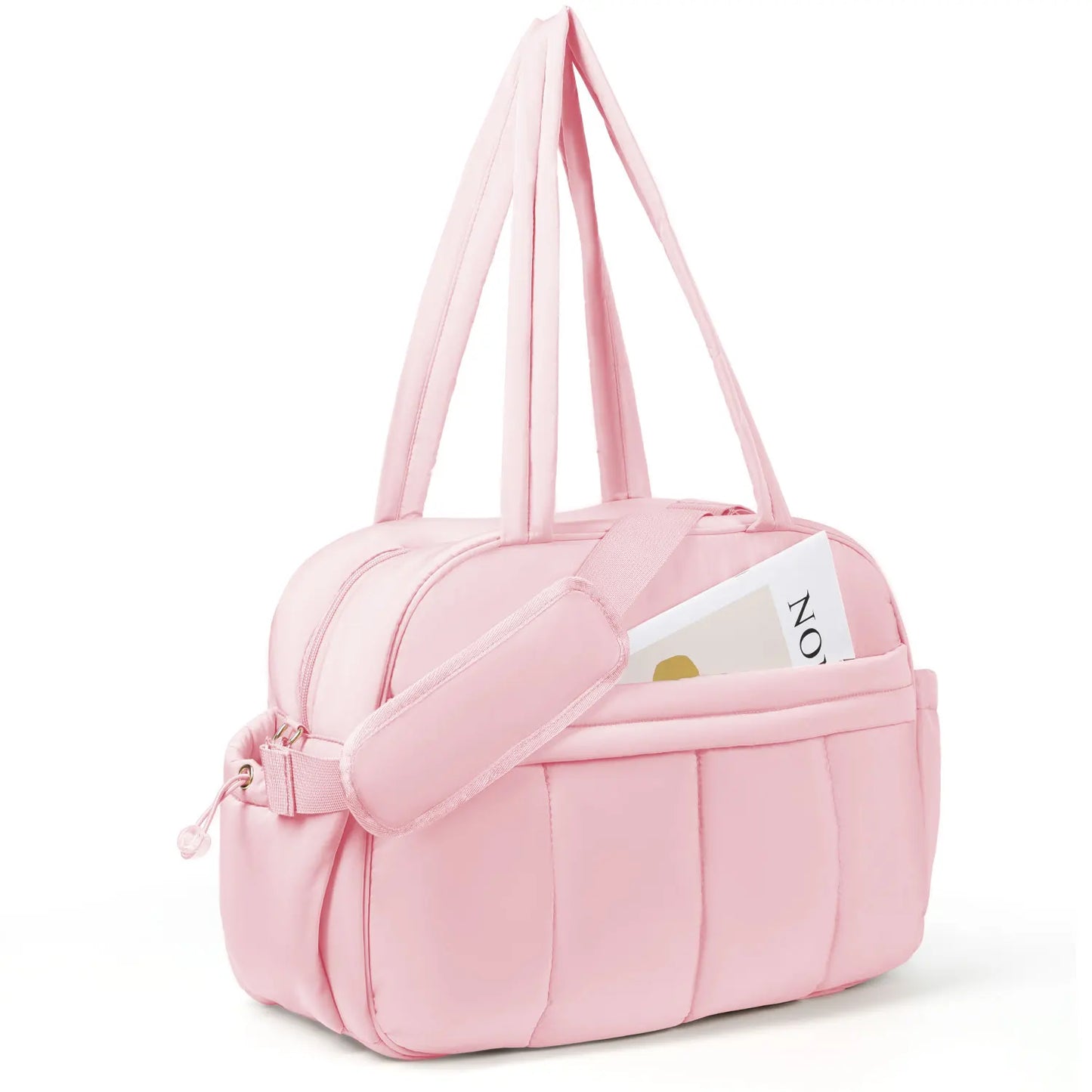 CN Guangdong Quilted Weekender Carry On Duffle Bag Lite