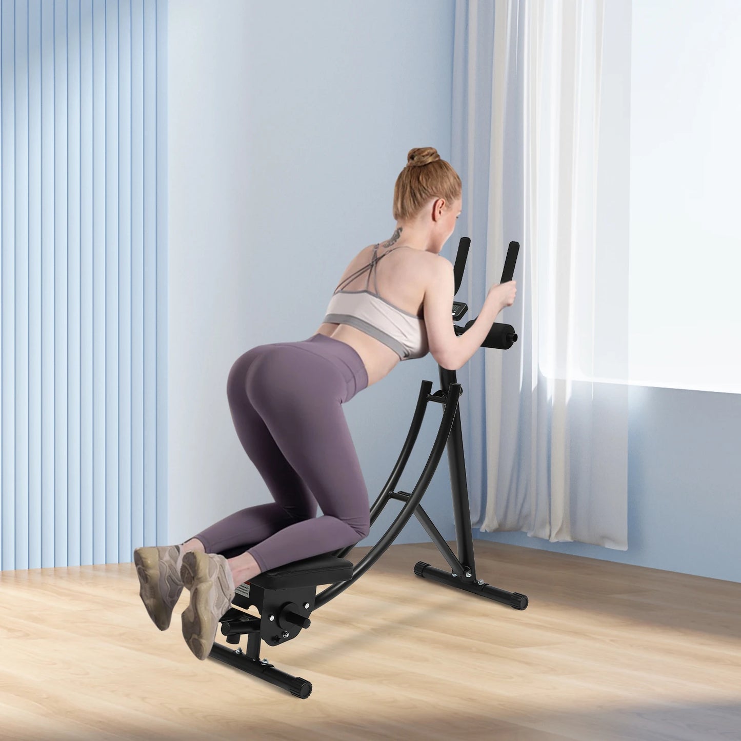 Hign-Concerned Ab Exercise Machine WT-089B Silent Rollers