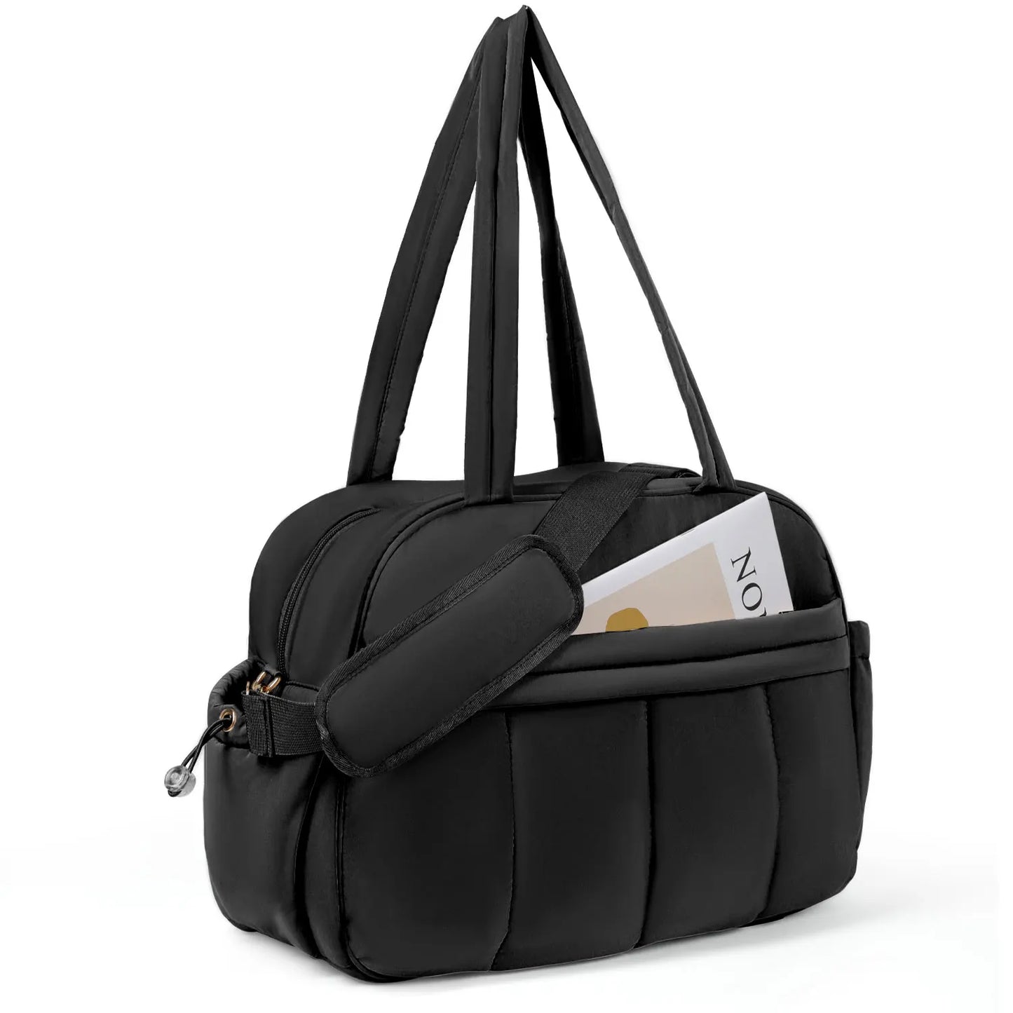 CN Guangdong Quilted Weekender Carry On Duffle Bag Lite