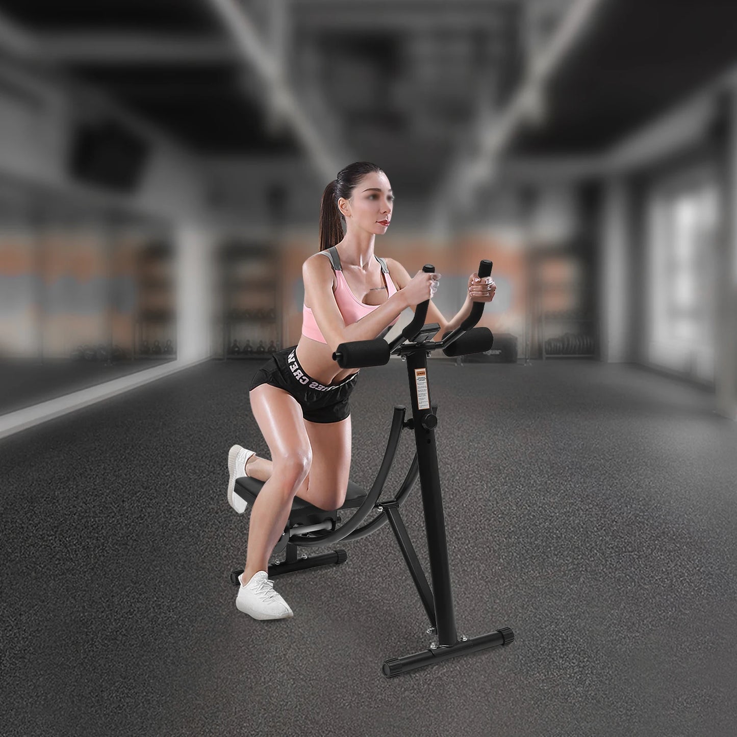 Hign-Concerned Ab Exercise Machine WT-089B Silent Rollers