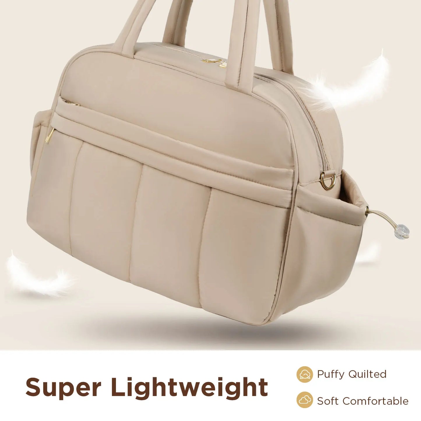 CN Guangdong Quilted Weekender Carry On Duffle Bag Lite