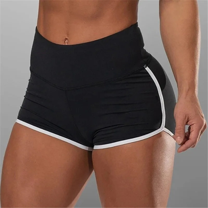 CN Women Yoga Shorts Stretchy Fitness Gym Skinny Shorts