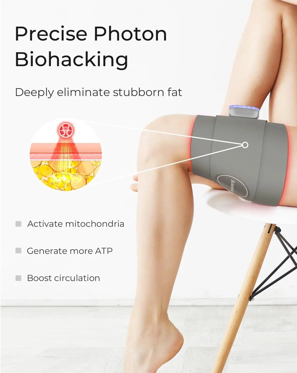 XceeFit Red Light Therapy Waist Pad 850nm 660nm Infrared