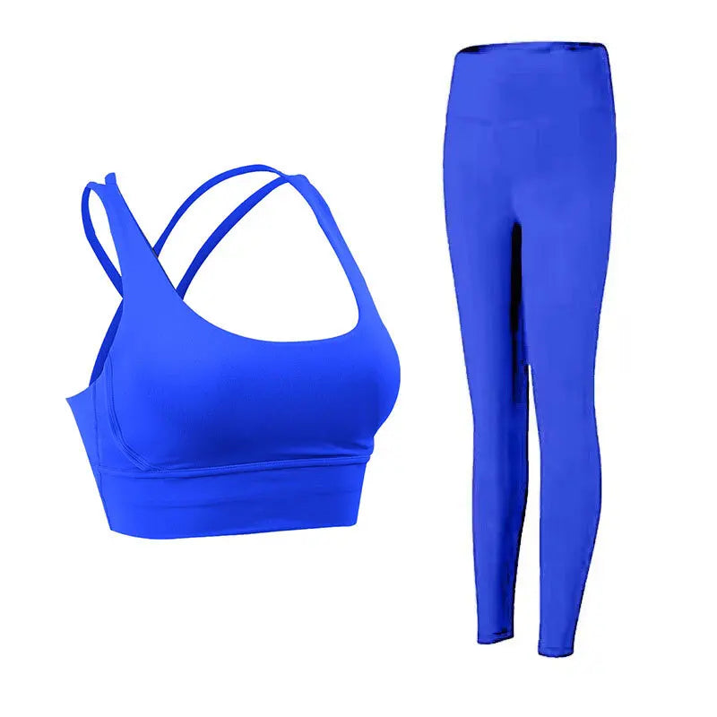 Zhejiang Women 2 Piece Yoga Tracksuit Set Bra Leggings