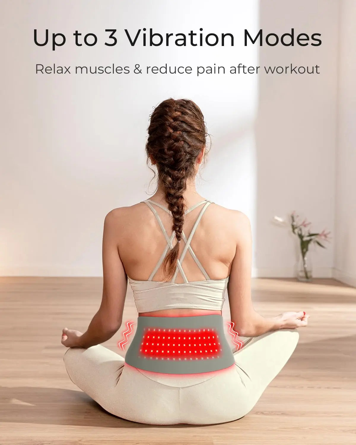 XceeFit Red Light Therapy Waist Pad 850nm 660nm Infrared